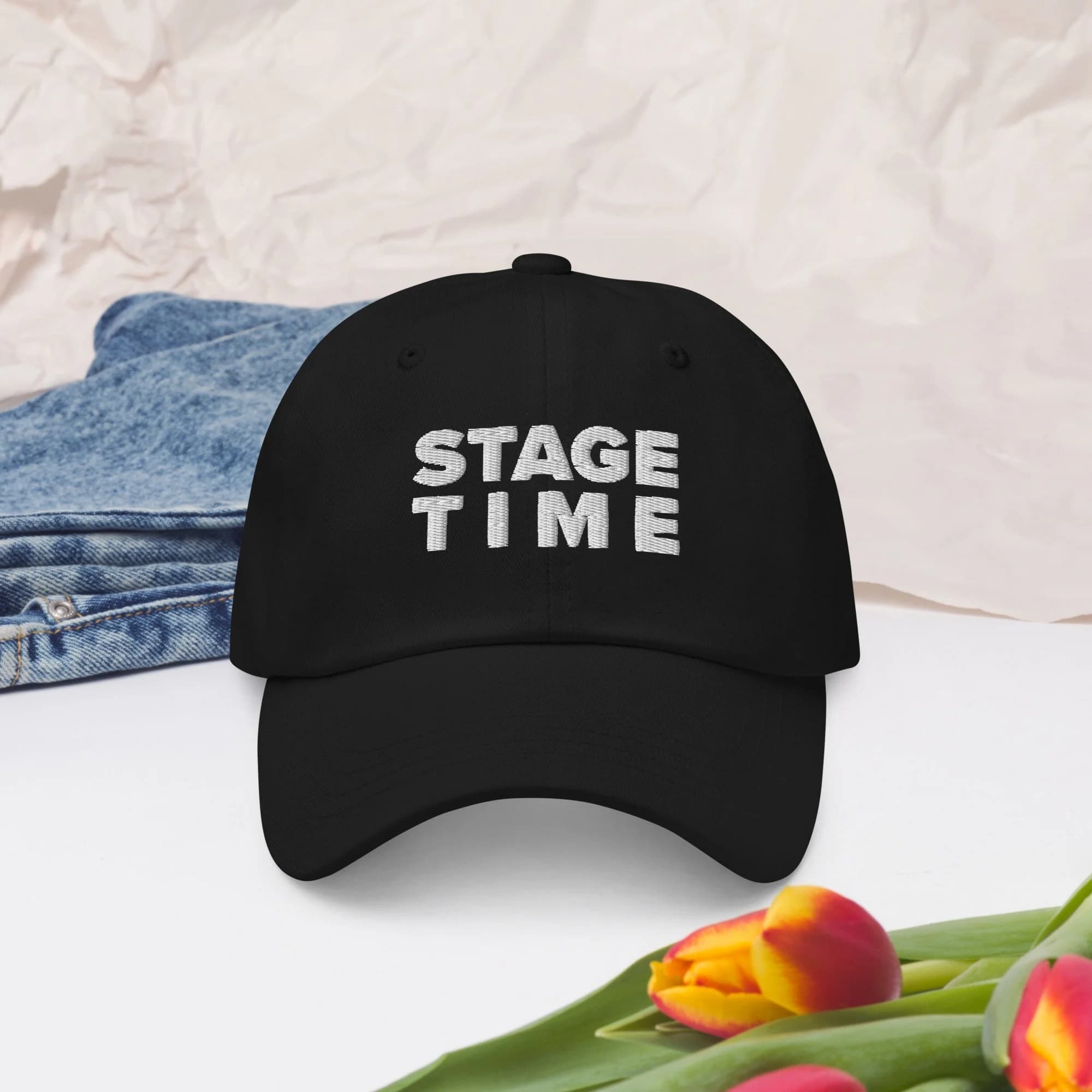Stage Time Dad Hat — Black (Alt)
